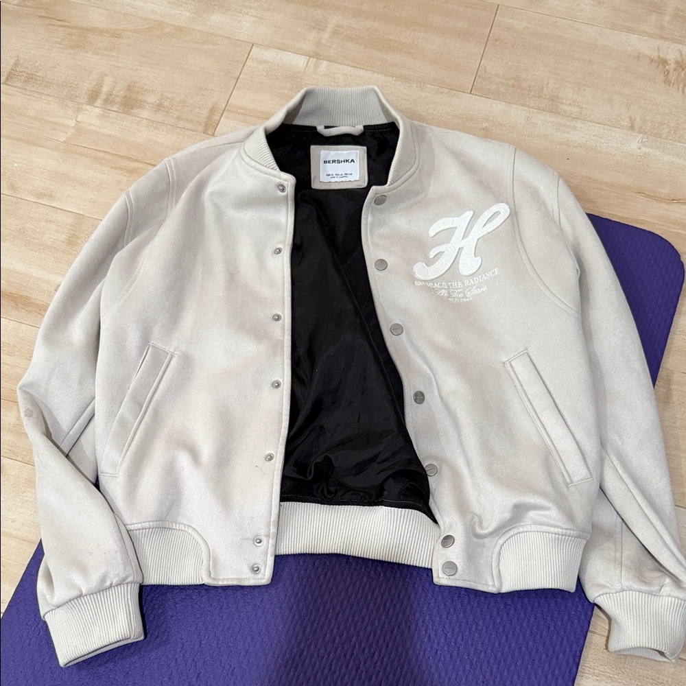 Bershka varsity jacket